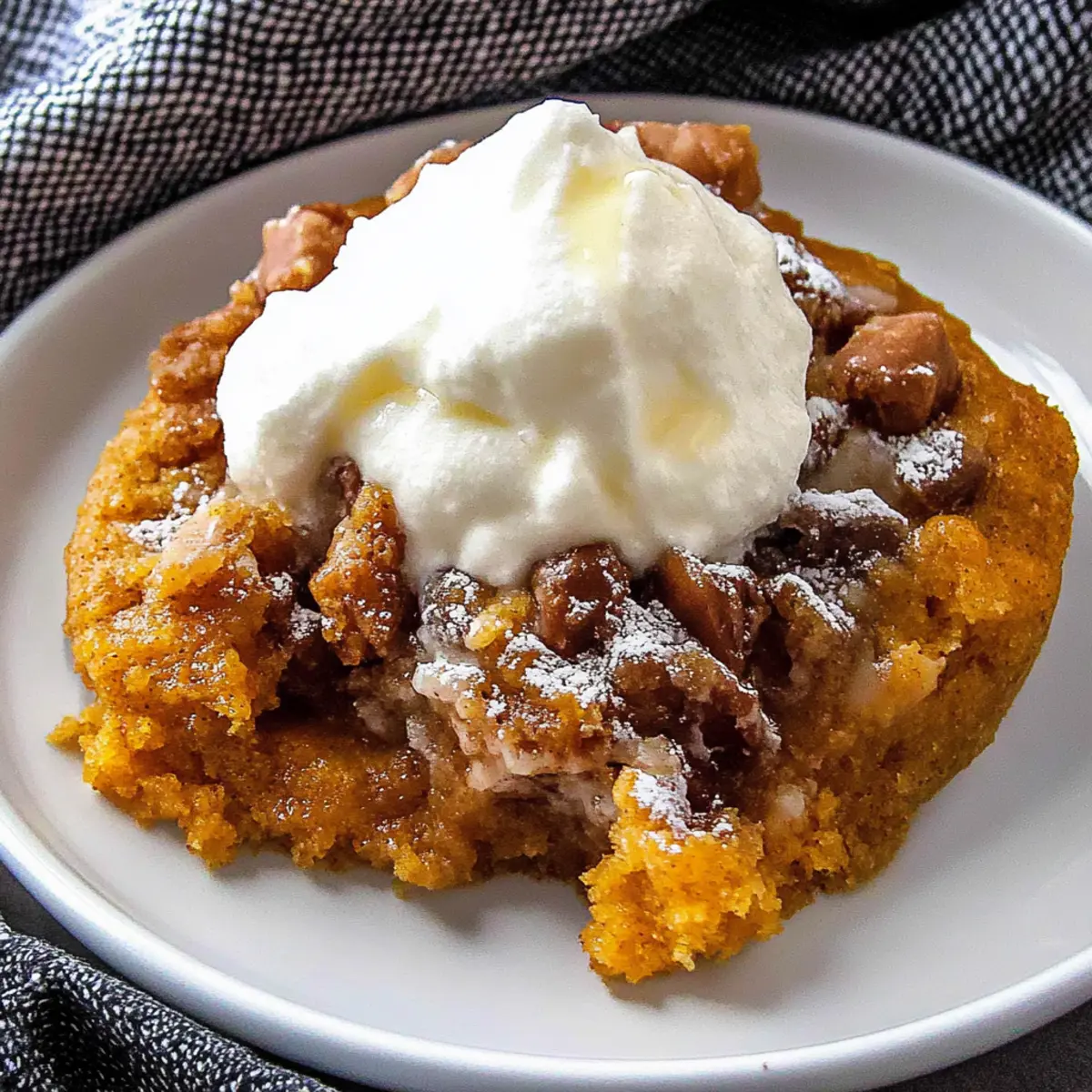 Easy Crockpot Pumpkin Dump Cake – Cozy Fall Dessert Recipe