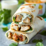 Healthy Grilled Chicken Ranch Wraps