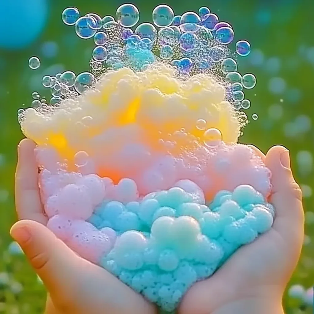Bubble Foam Recipe for Sensory Play (Kid-Friendly & Easy) - Savory Splash