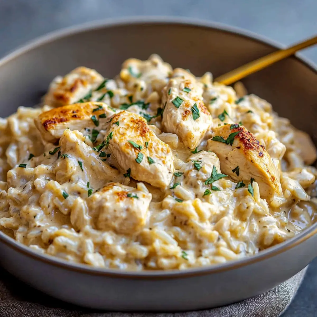 Instant Pot Creamy Chicken and Rice