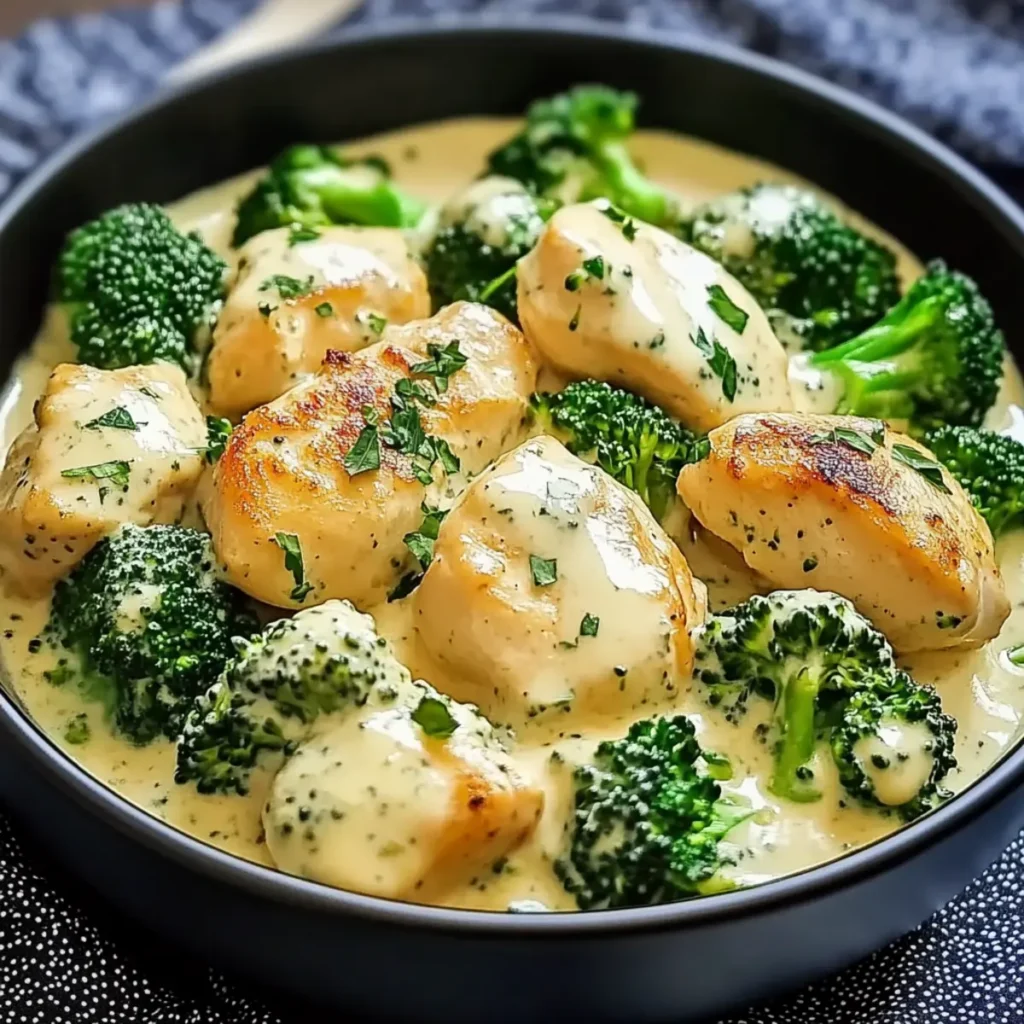Irresistible Creamy Chicken and Broccoli: A Quick & Easy Dinner Delight!