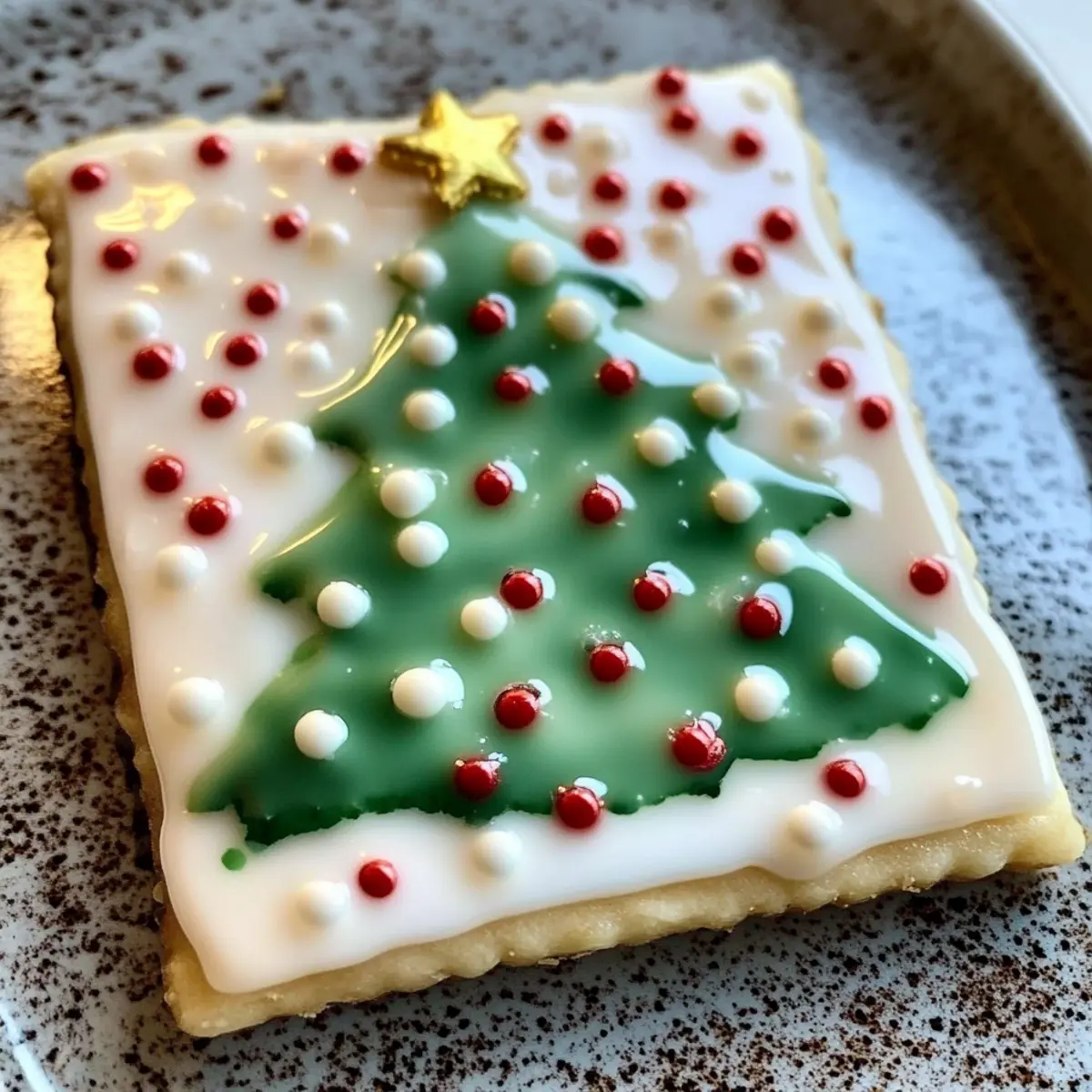 Christmas Tree Pop Tart - Savory Splash