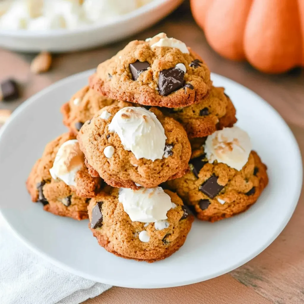 Pumpkin S’mores Cookies – The Ultimate Cozy Fall Treat