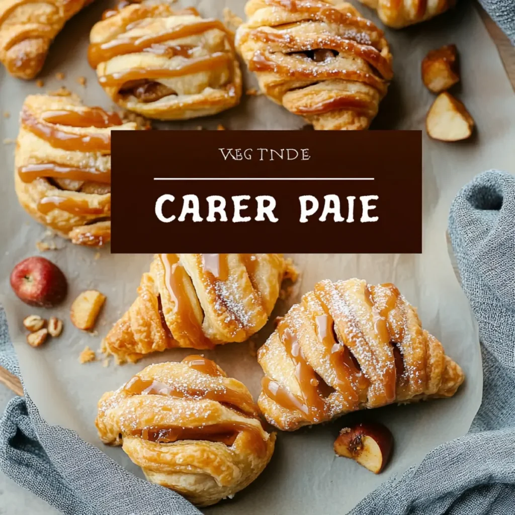 Vegan Caramel Apple Pastries