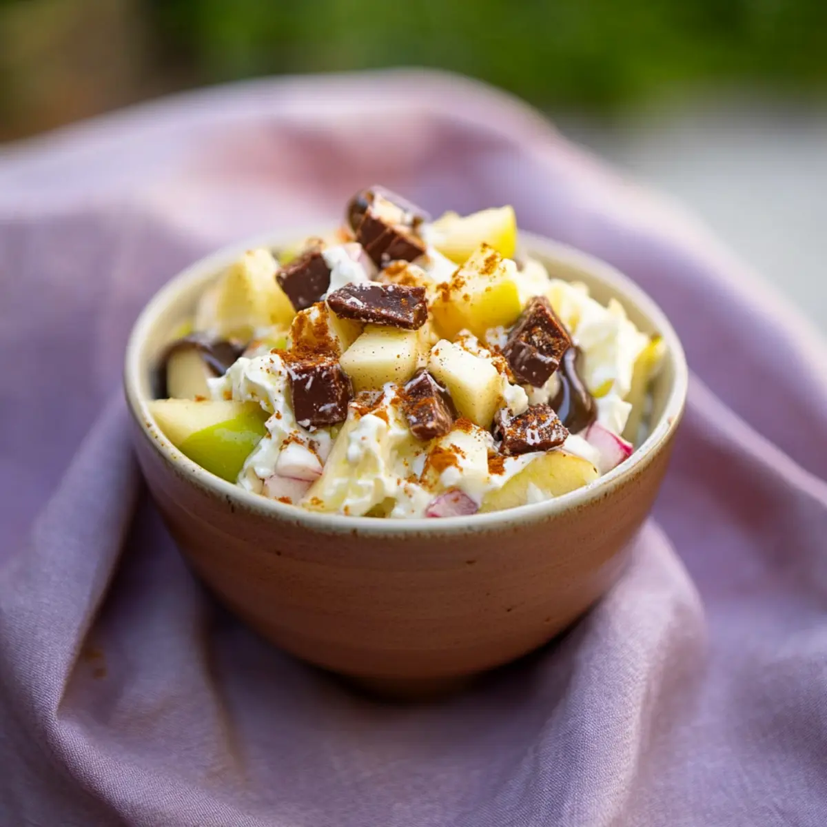 Easy Snicker Apple Salad Recipe