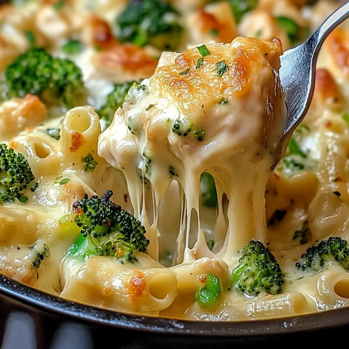 Wholesome Chicken Broccoli Alfredo Bake
