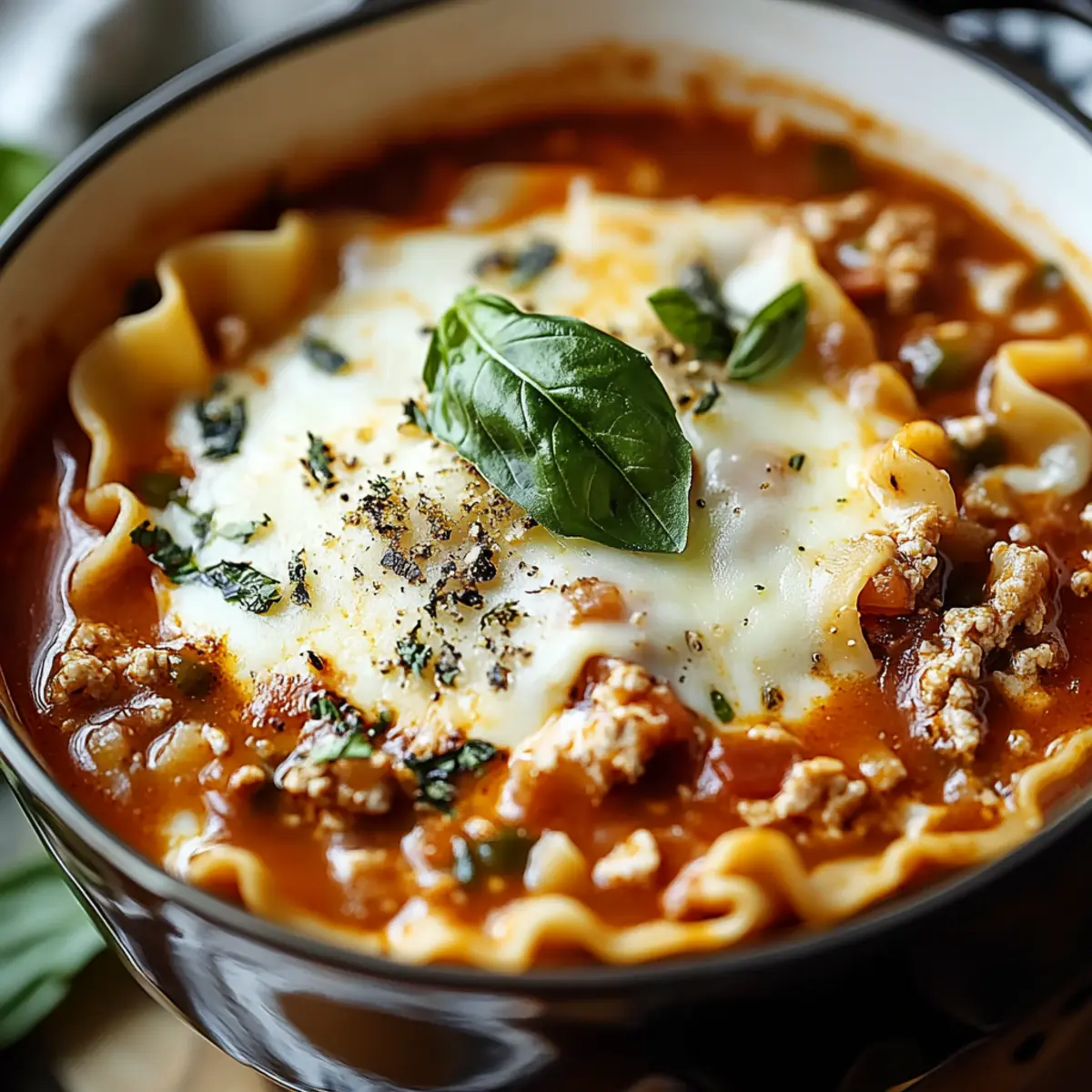 Transform Dinner with Flavorful Lasagna Soup