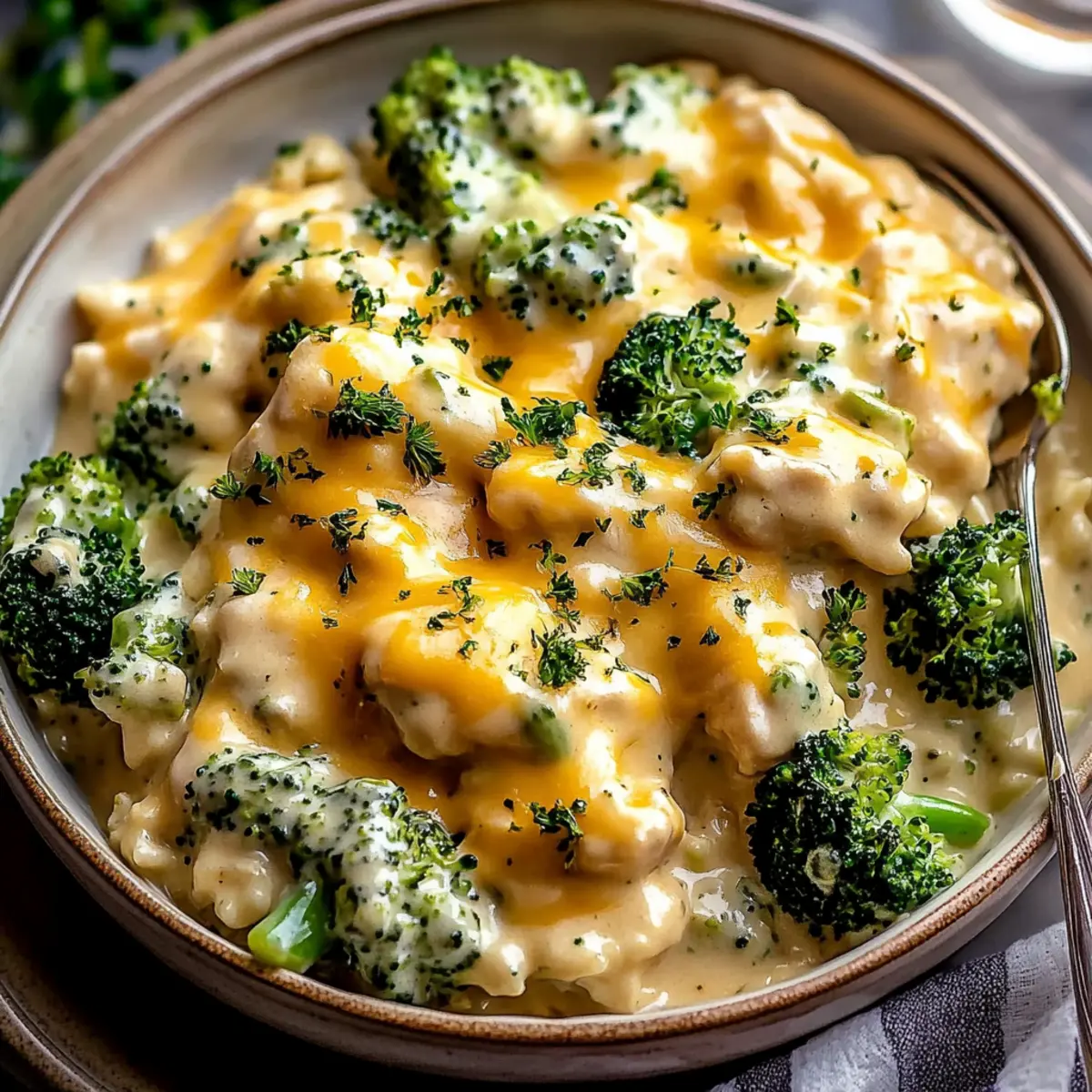 Crockpot Creamy Broccoli Cheddar Chicken – Easy, Cheesy, and Family-Friendly! 🥦🧀🍗