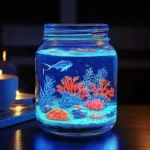 🌊 Glow-in-the-Dark Ocean Jar – A Magical Underwater Craft for Kids! - Savory Splash