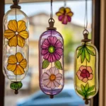 Bioplastic Suncatchers: A Beautiful, Eco-Friendly Craft for Sunny Windows - Savory Splash