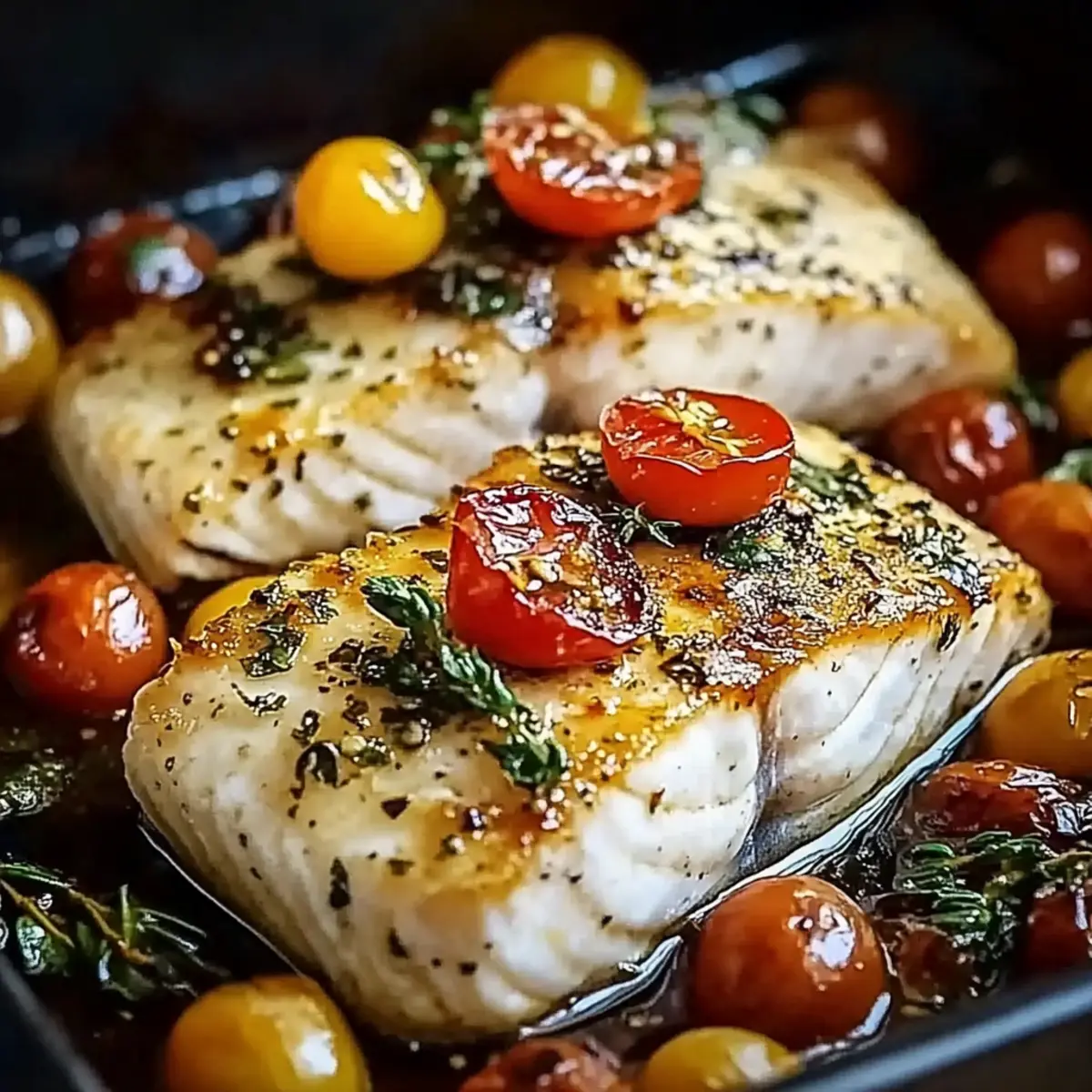 Mediterranean Baked Fish