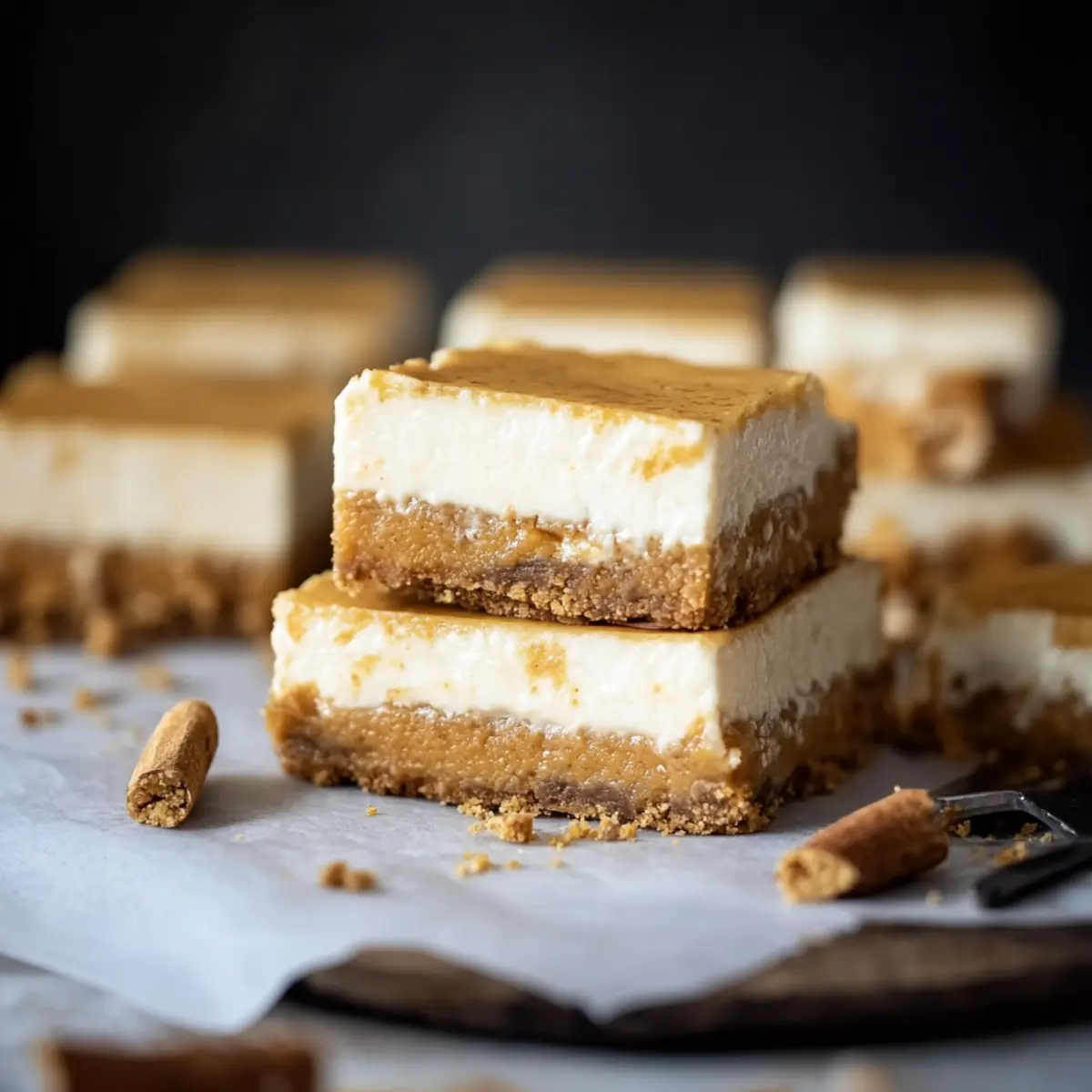 No-Bake Sweet Potato Cheesecake Bars