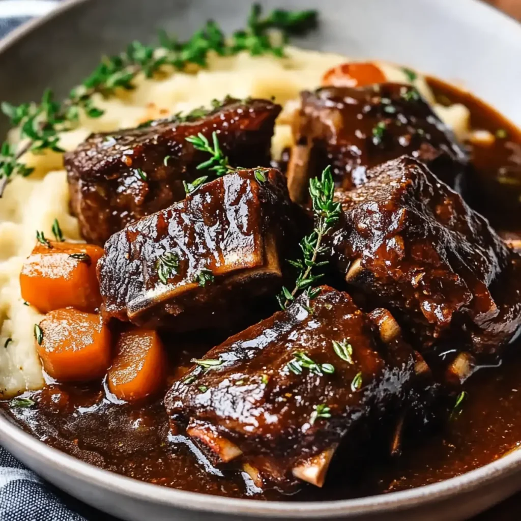 Super Tender Crockpot Beef Short Ribs Recipe - Simply Tasty Life