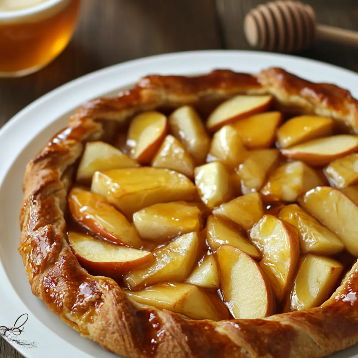 Honey Apple Galette