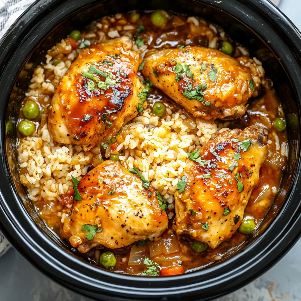 Dump and Go Crockpot Teriyaki Chicken