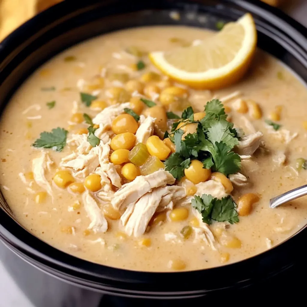 My Favorite Creamy Crockpot White Chicken Chili Recipe You’ll Love