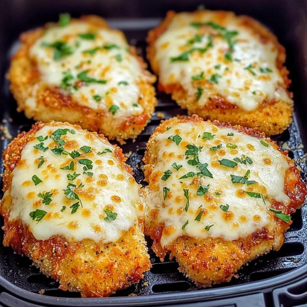 Crispy Air Fryer Chicken Parmesan: A Healthy Twist on a Classic!