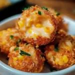 Crispy Corn Cheese Bites