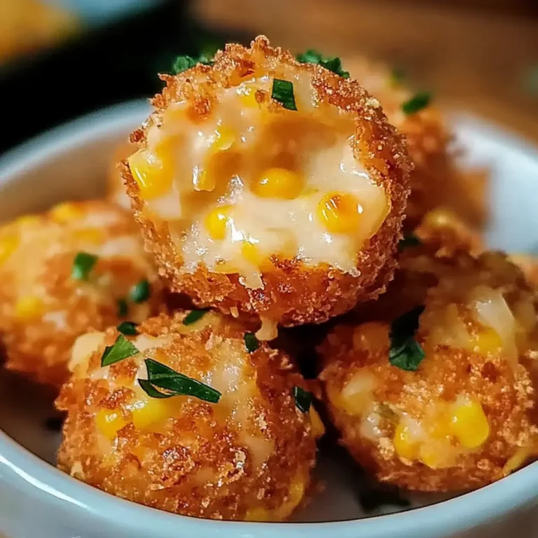 Crispy Corn Cheese Bites