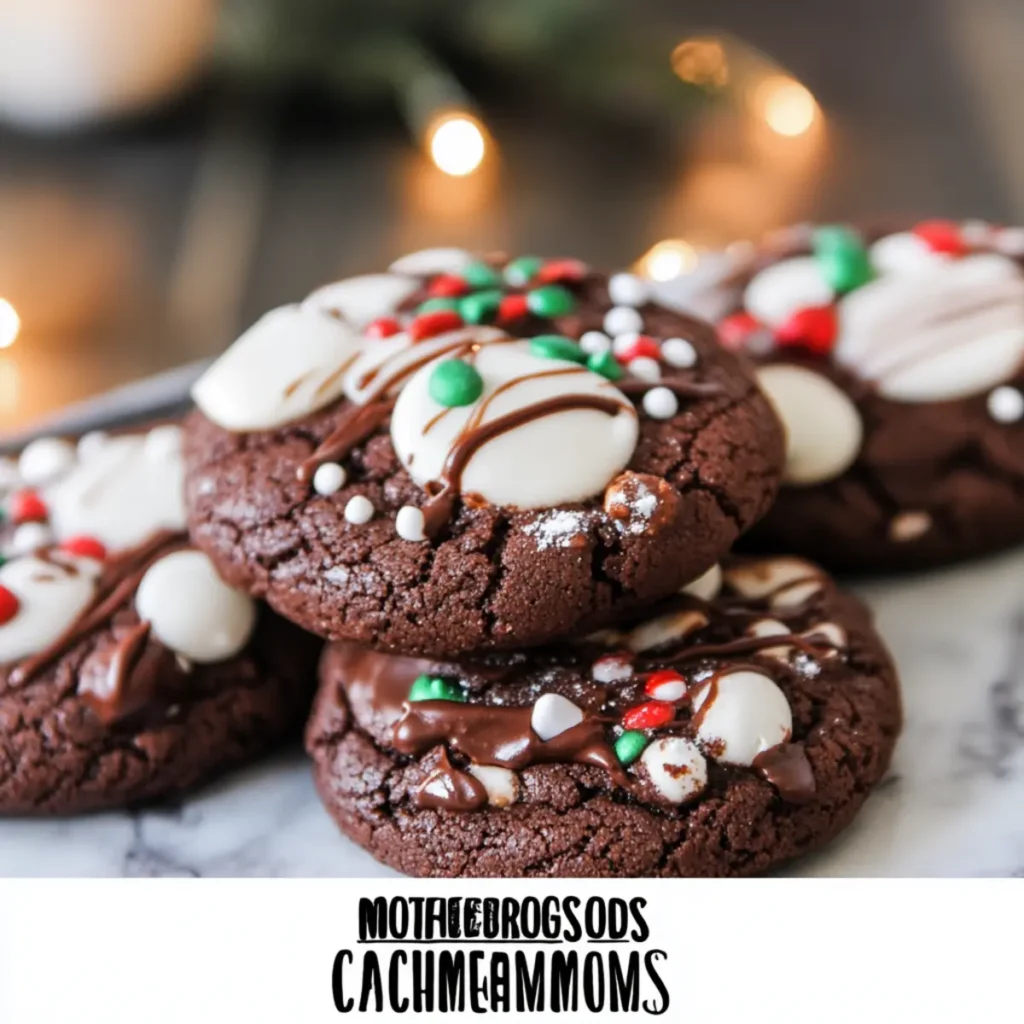 HOT CHOCOLATE COOKIES Christmas Cookies