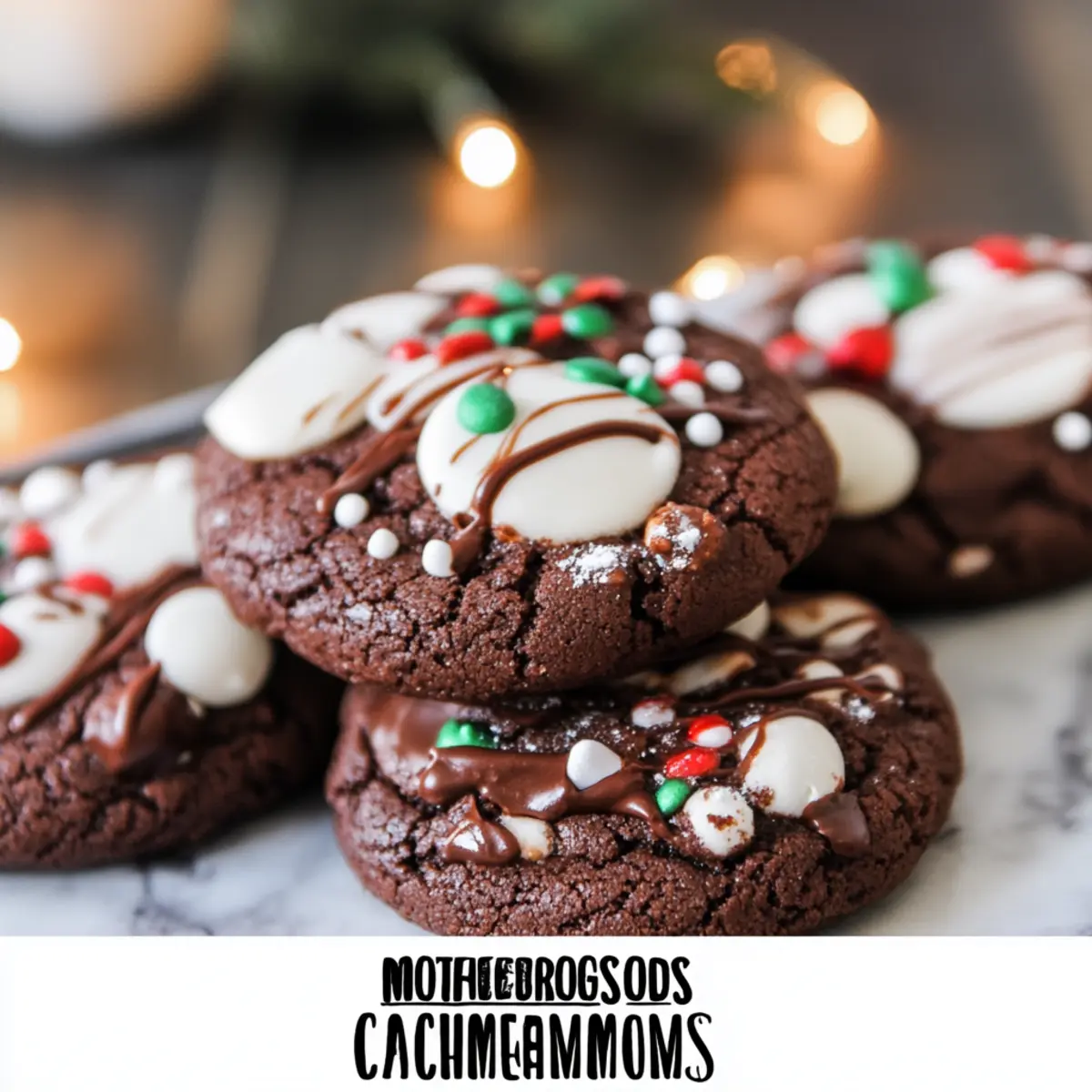 HOT CHOCOLATE COOKIES Christmas Cookies