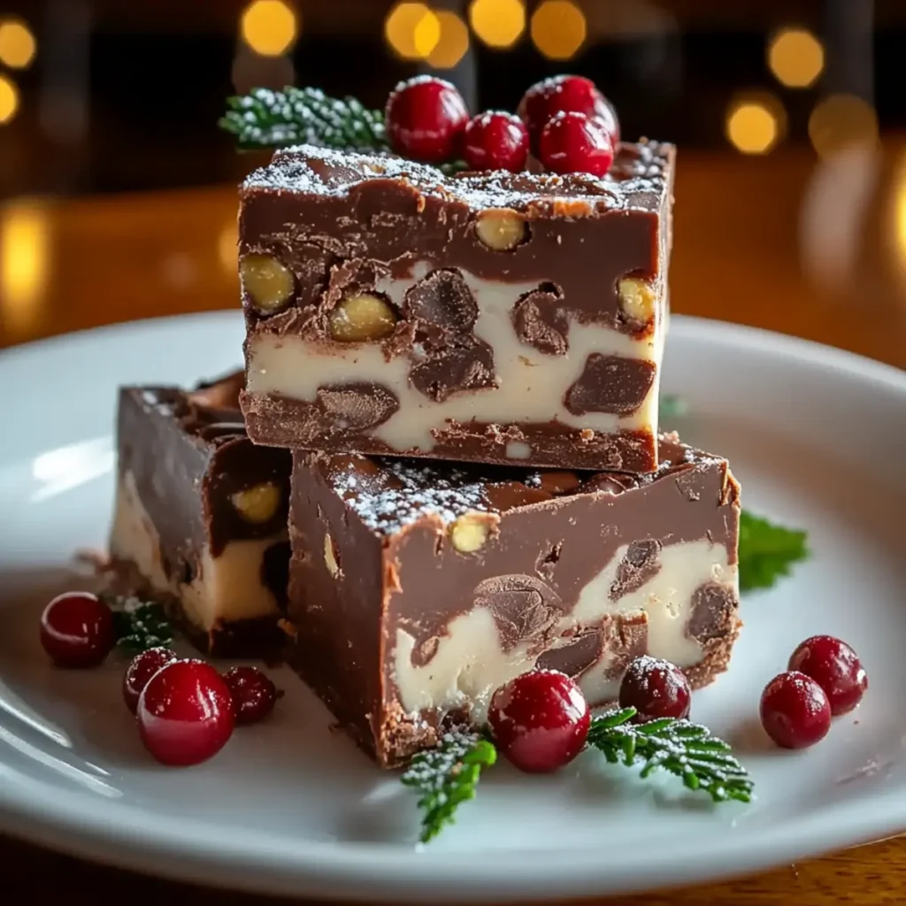 Christmas Fudge | Easy Chocolate Holiday Treat