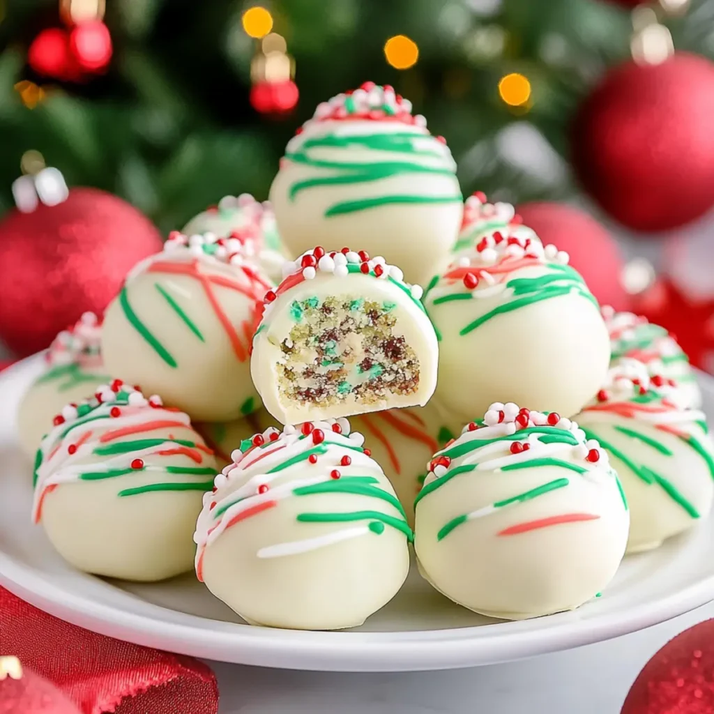 How To Make Simple Christmas Tree Cake Balls