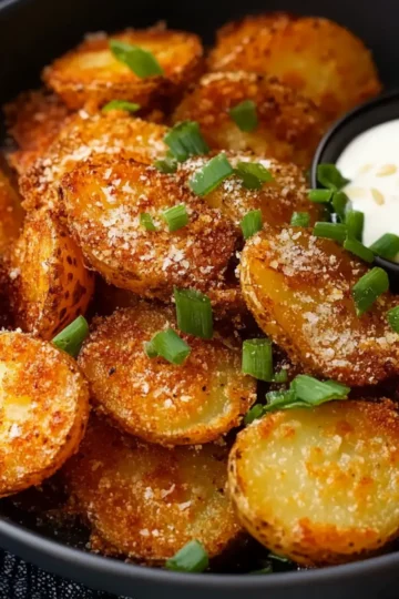 Herb-Crusted Parmesan Potatoes