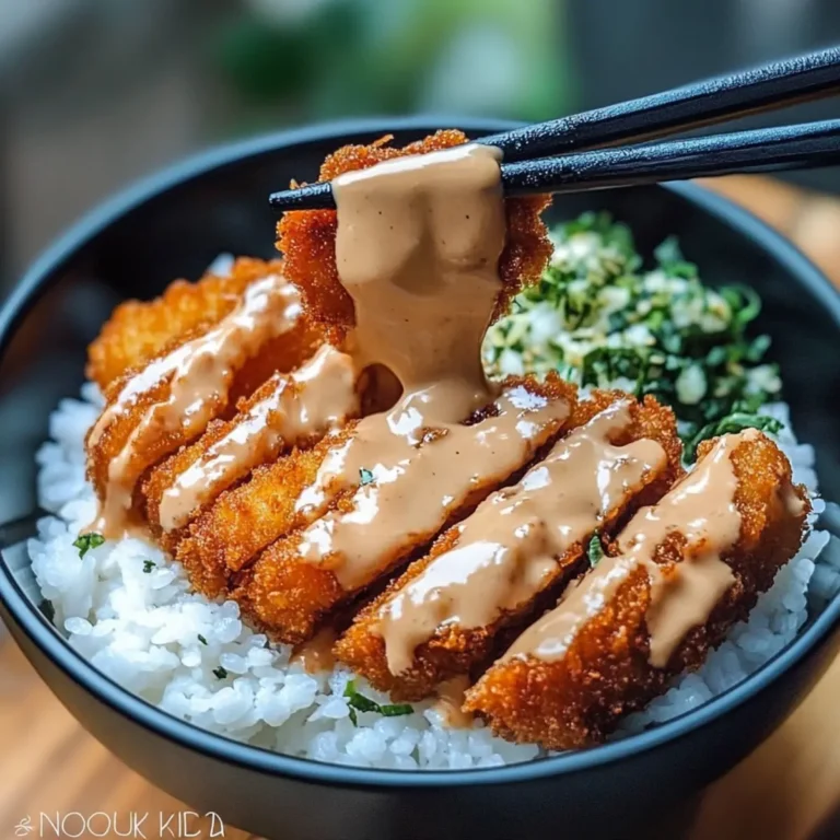 Japanese Katsu Bowls with Tonkatsu Sauce