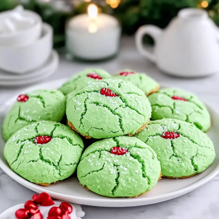Andes Mint Grinch Cookies You'll Crave 🍬