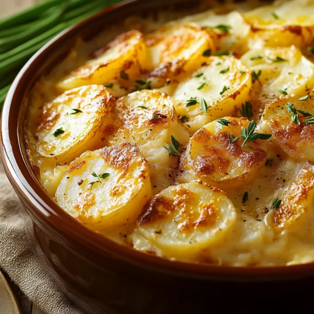 Creamy Crockpot Scalloped Potatoes: Effortless Comfort Food! 🥔❤️