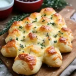 Deliciously Cheesy Christmas Tree Bread for Your Holiday Parties