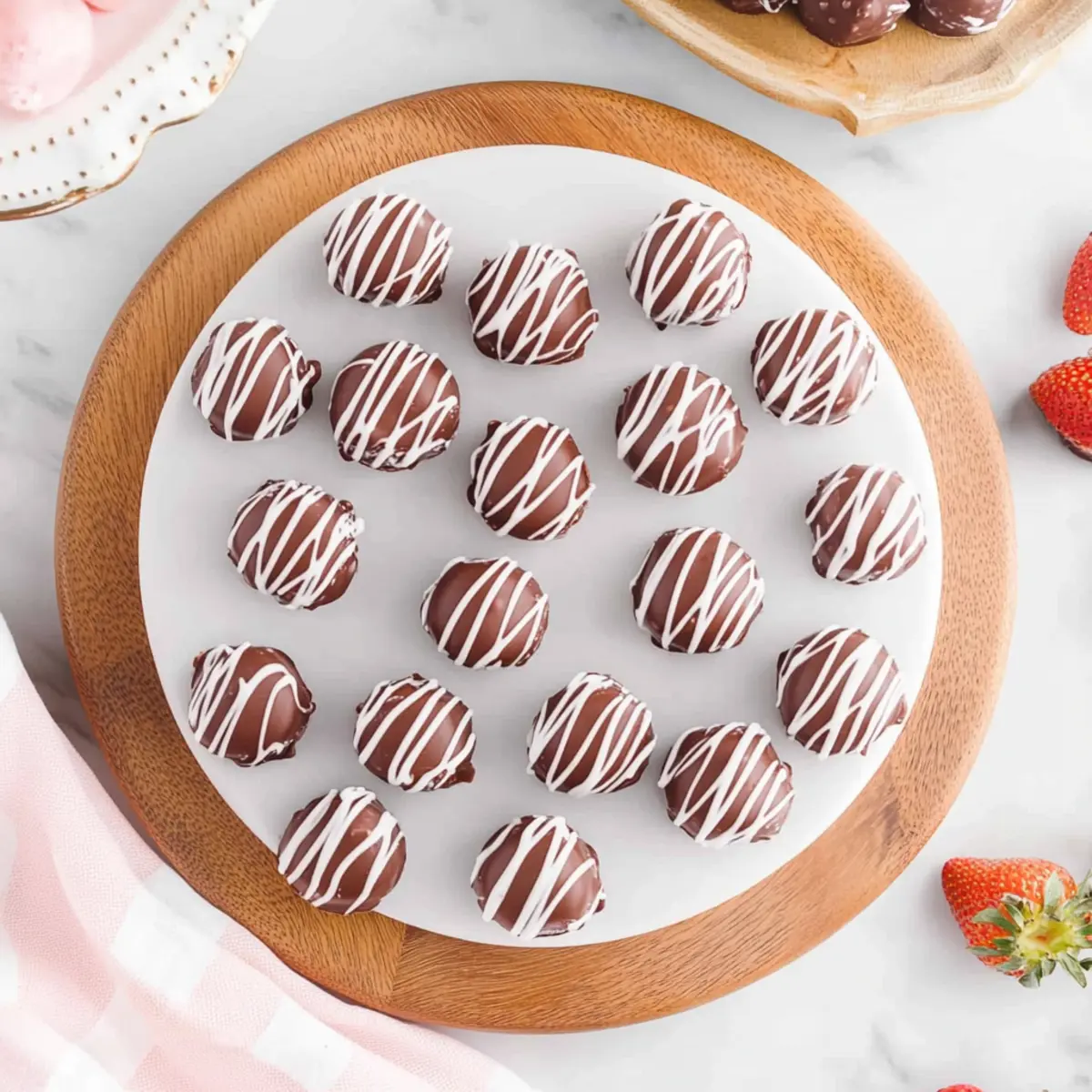 Strawberry Cream Chocolates
