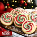 Christmas Pinwheel Sugar Cookies