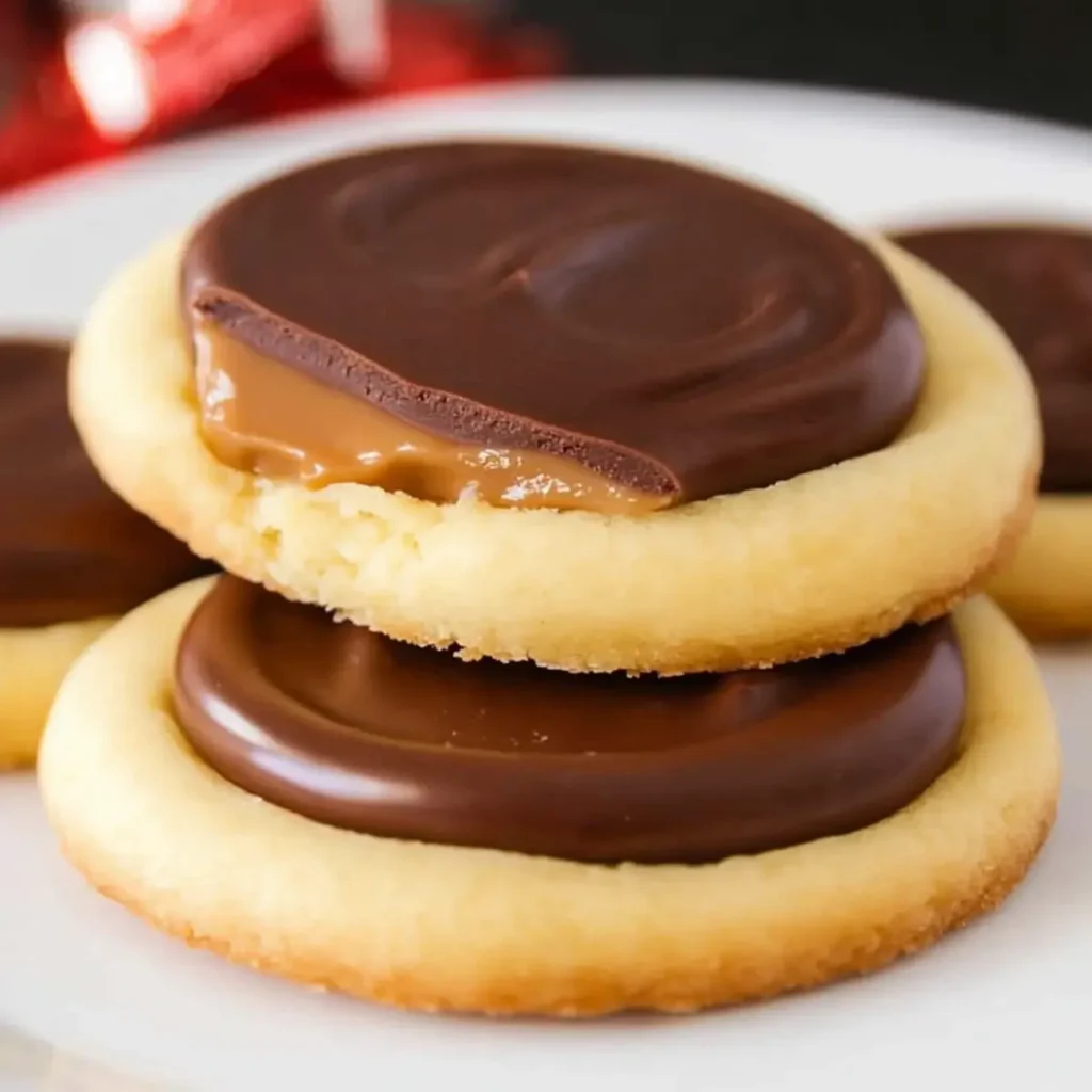 Decadent Twix Cookies for Christmas