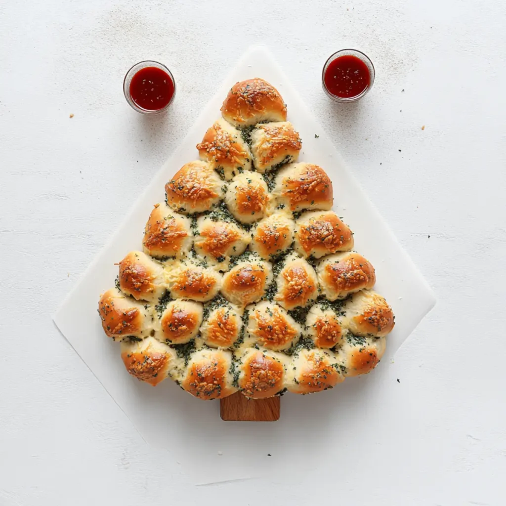 Stuffed Cheesy Bread Tree Recipe By Crystal Farms