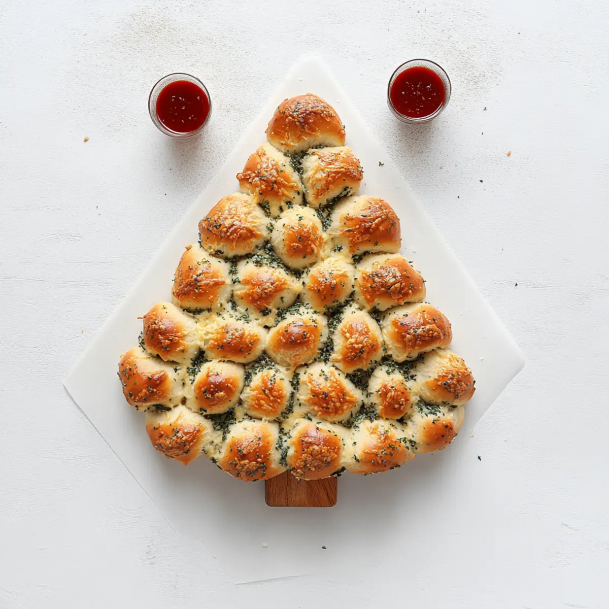 Stuffed Cheesy Bread Tree Recipe By Crystal Farms