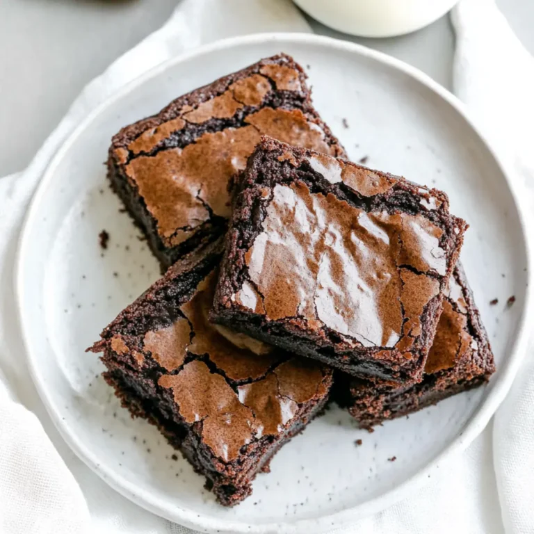 3 Ingredient Brownies