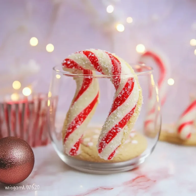 Candy Cane Cookies