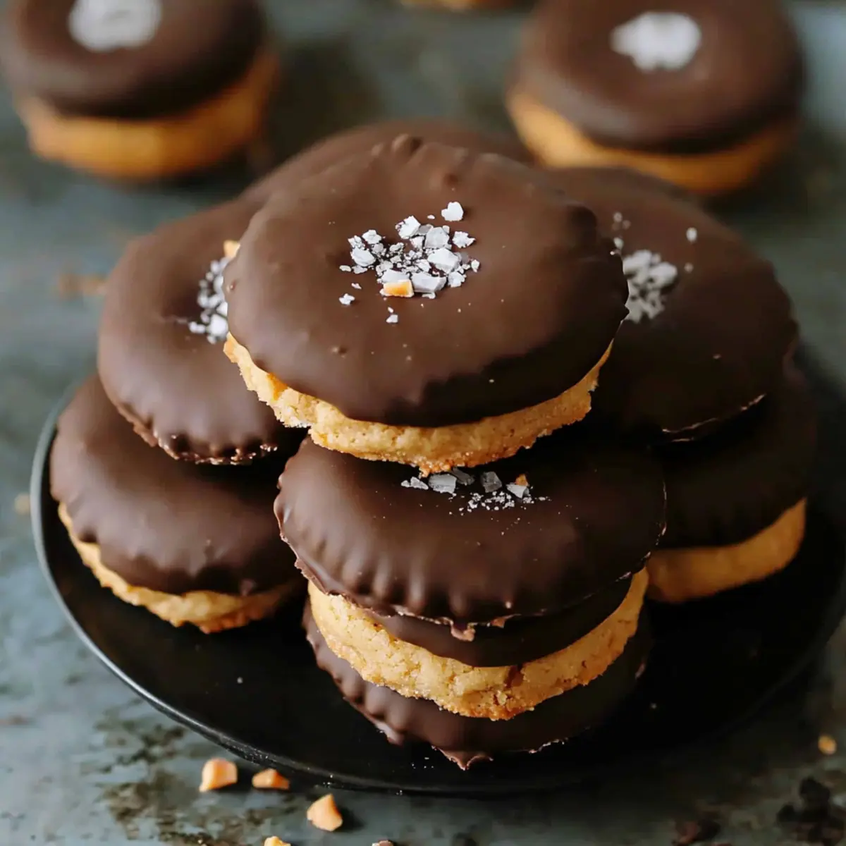 Chocolate Peanut Butter Ritz Cookies • a farmgirl's dabbles