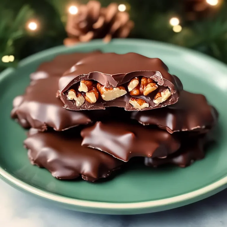 Easy Christmas Pecan Turtles
