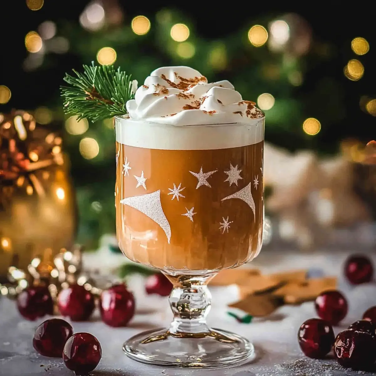 Christmas Cherry Fizz Mocktail Recipe