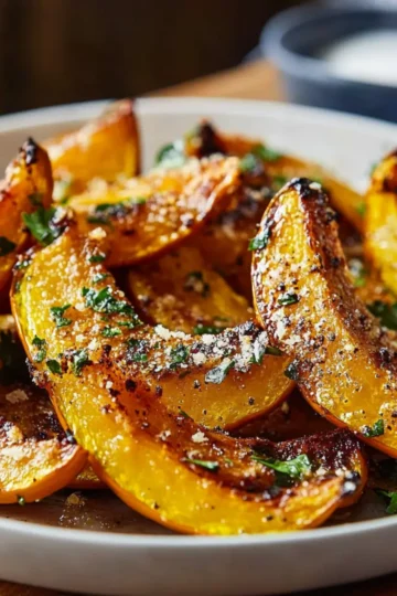 Roasted Winter Squash Wedges