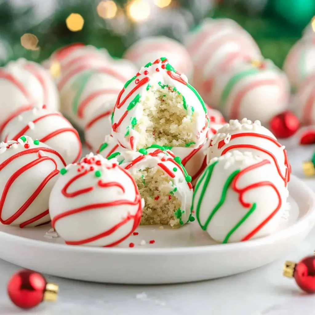 Little Debbie Christmas Tree Cake Balls