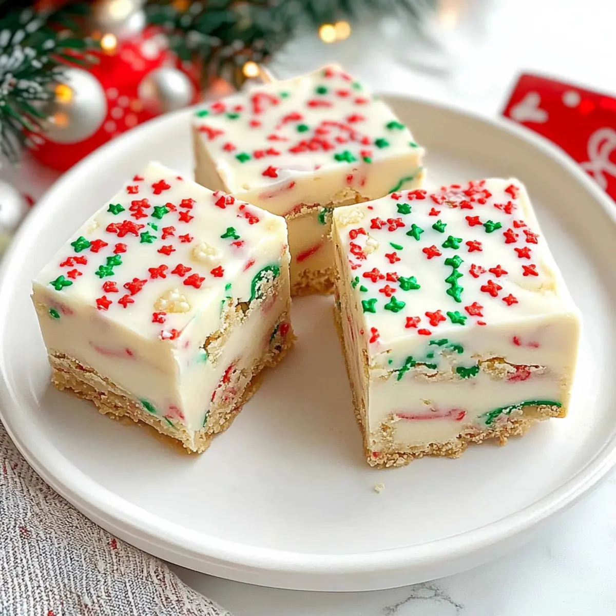Christmas Cookie Fudge