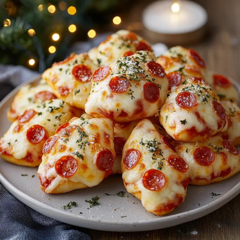 Christmas Pizza Bites: The Easiest Holiday Appetizer!