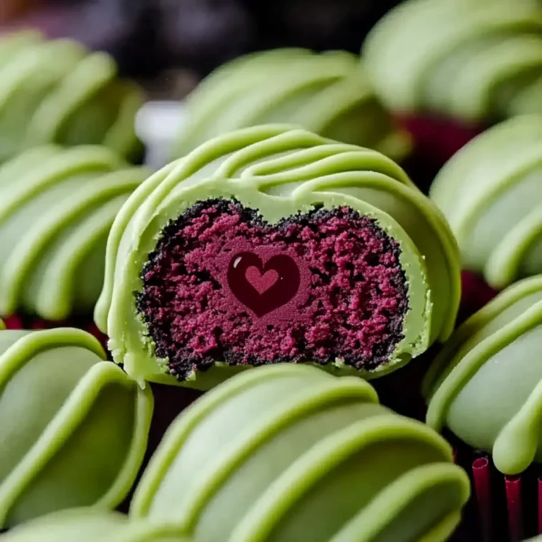 No-Bake Grinch Oreo Truffles