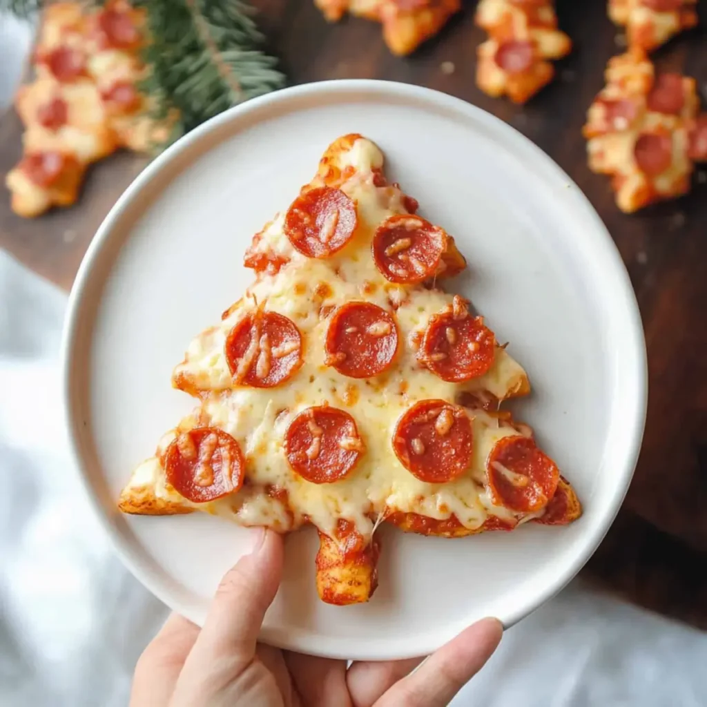 Christmas Tree Pizza